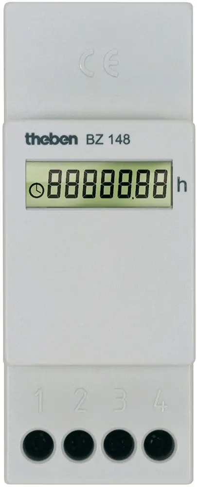 Produktfoto 1 von Betriebsstundenzähler DIN-Schiene digital, 24-240 V
