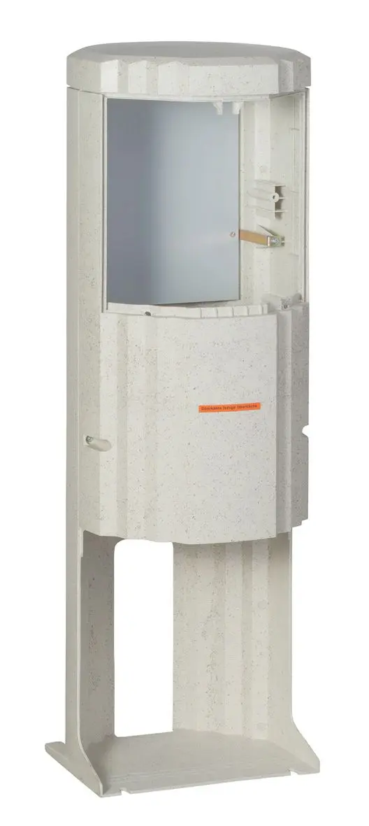 Produktfoto 1 von Freiluftsäule Rondo M-Platte FB1,BH2,H=1150mm,1-fach.schl.