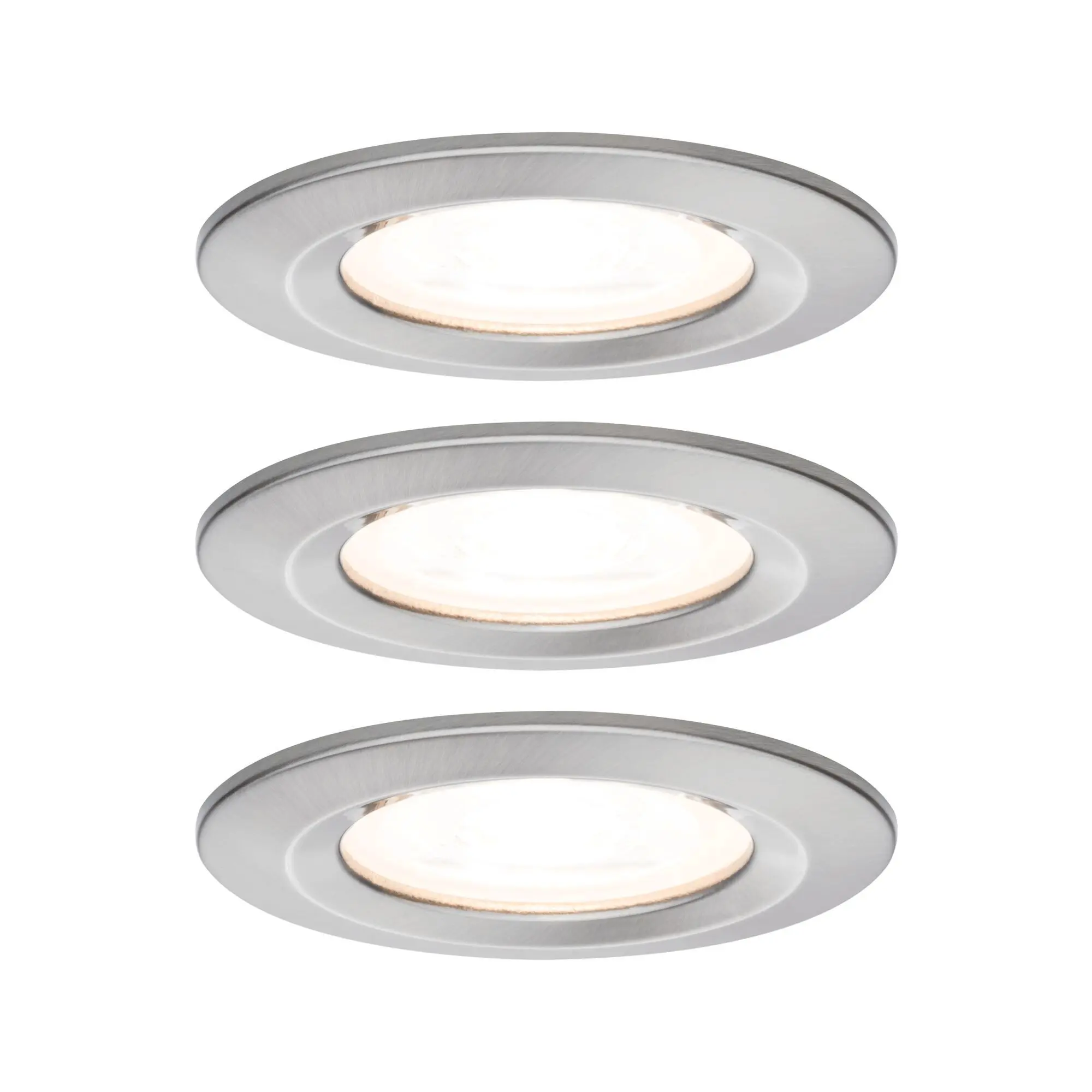 Produktfoto 1 von EBL Set Nova rund starr LED IP44 3x6,5W