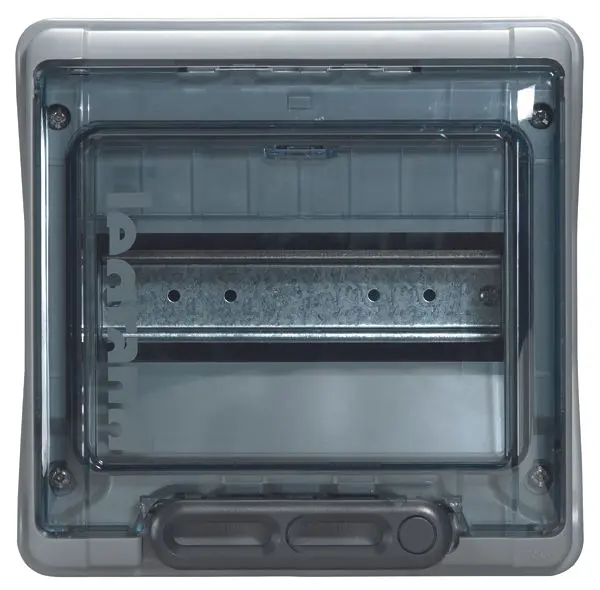 Produktfoto 1 von Feuchtraumverteiler Plexo³, AP, IP65-IK09, 1-reihig, 8 Module