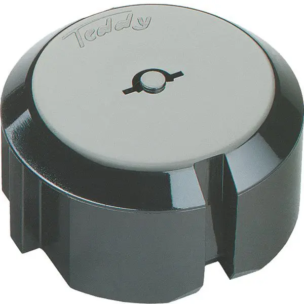 Produktfoto 1 von TEDDY-Einsatz Serie 6310 schwarz f.Steckdosen (VE = 5 Stück)