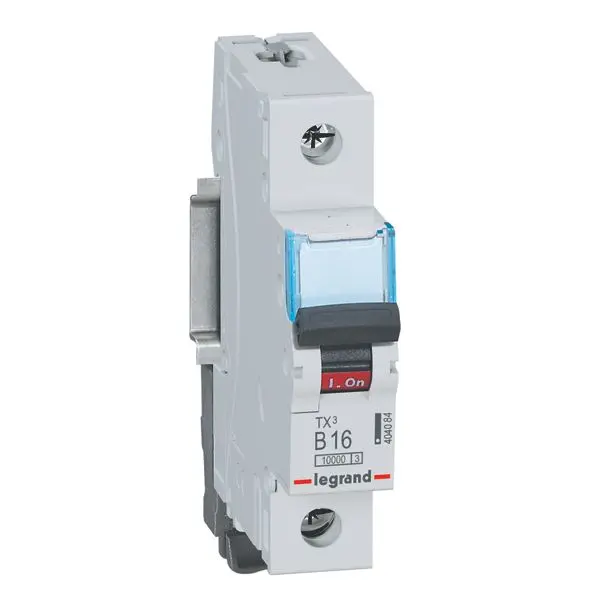 Produktfoto 1 von TX3 LS-Schalter B-Char. 16A, 1-polig, 10kA,230/400VAC, 1TE