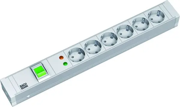 Produktfoto 1 von 19" 1 2m Schuko