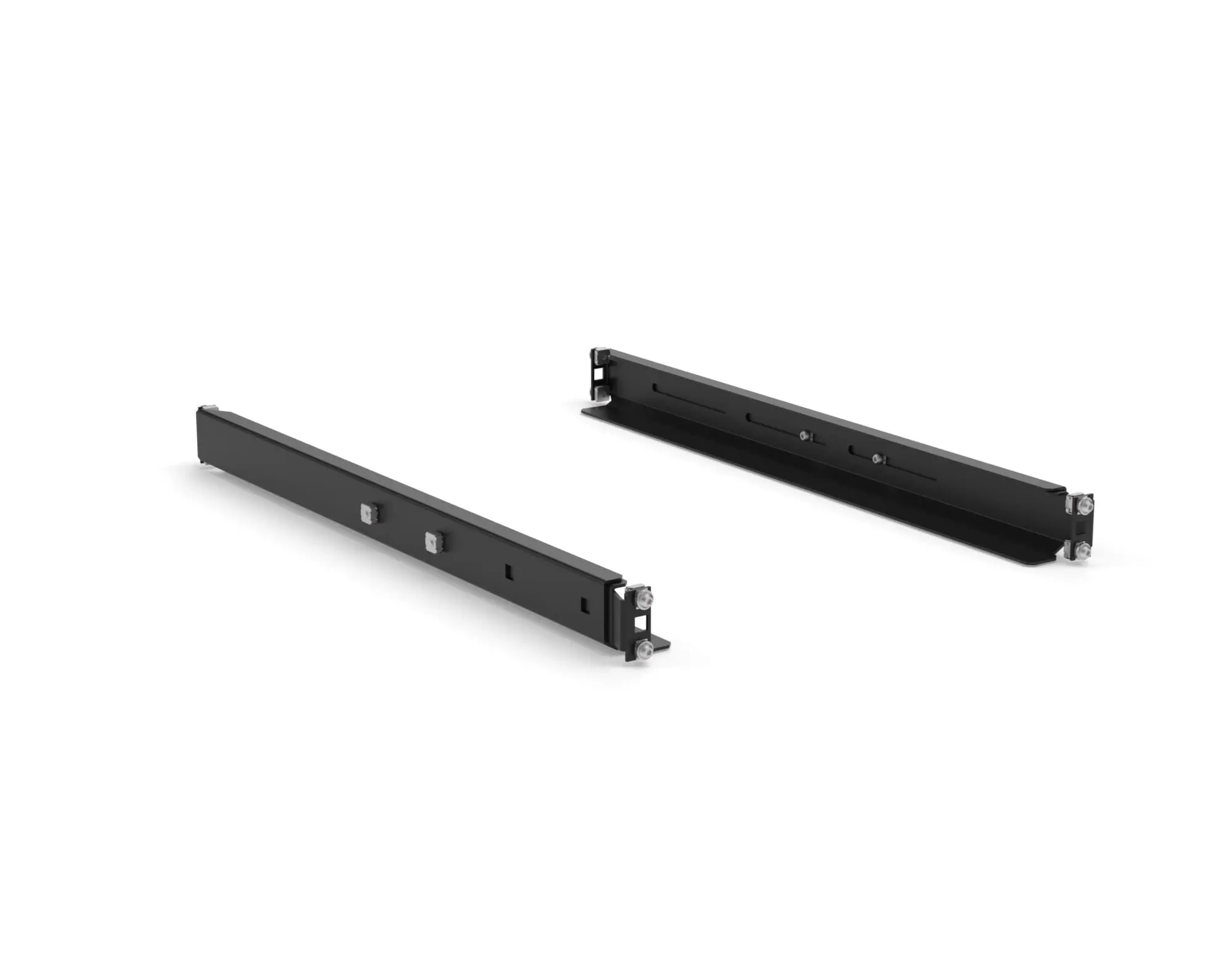 Produktfoto 1 von 19z-Stützschienen justierbar 570-900mm 80kg schwarz