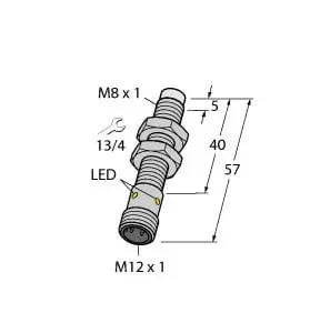 Produktfoto 1 von Induktiver Sensor uprox+