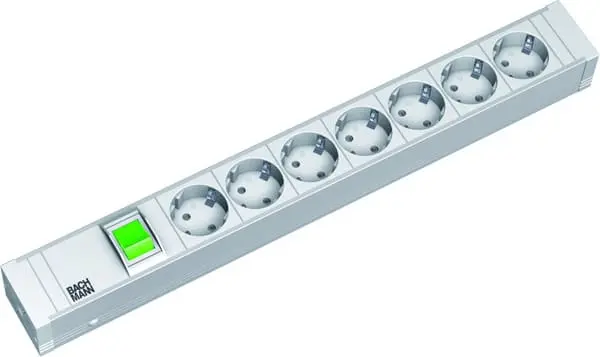 Produktfoto 1 von 19" 1 Schuko