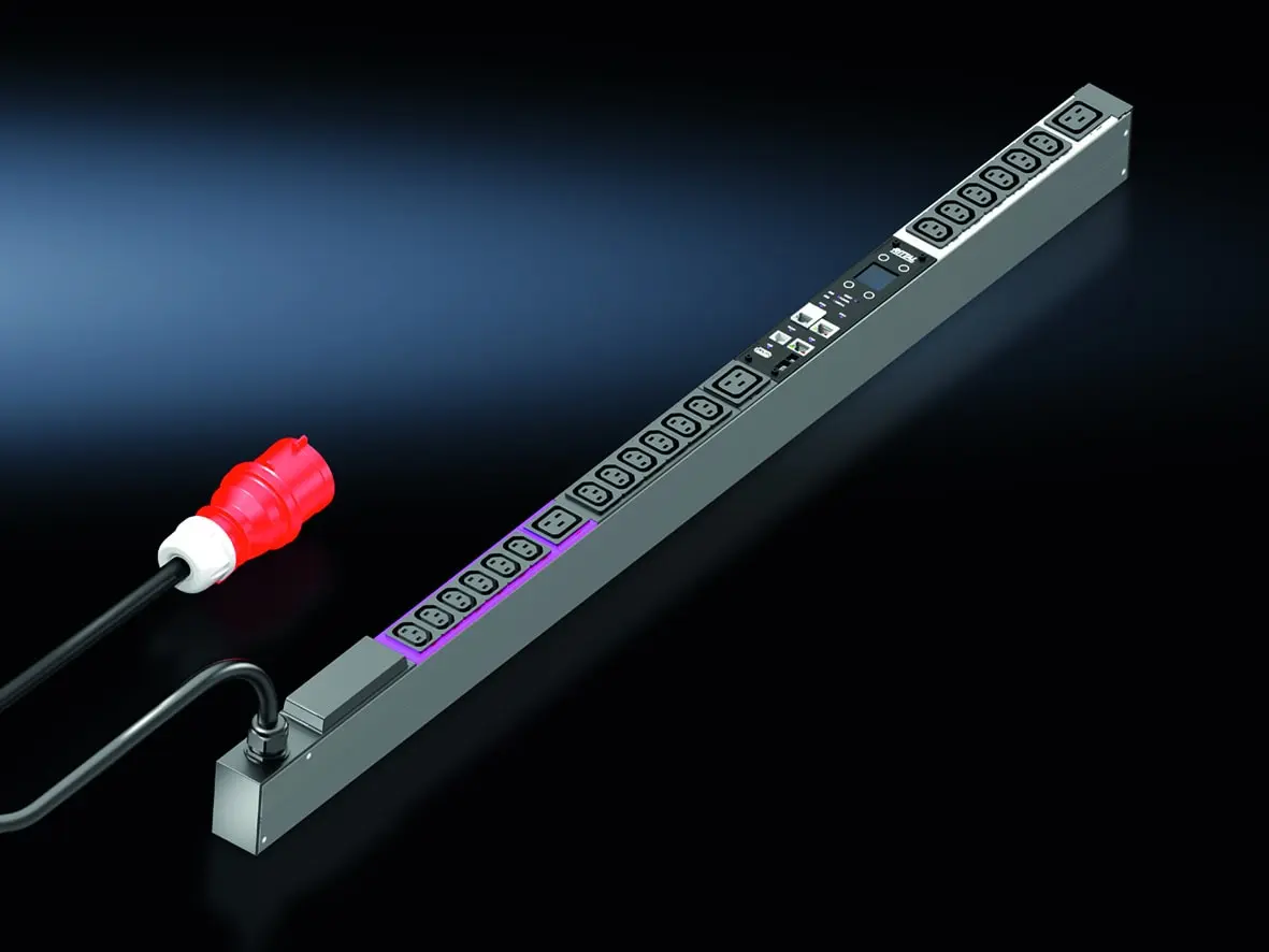 Produktfoto 1 von PDU metered, 16A/3P CEE 18xC13 + 3xC19