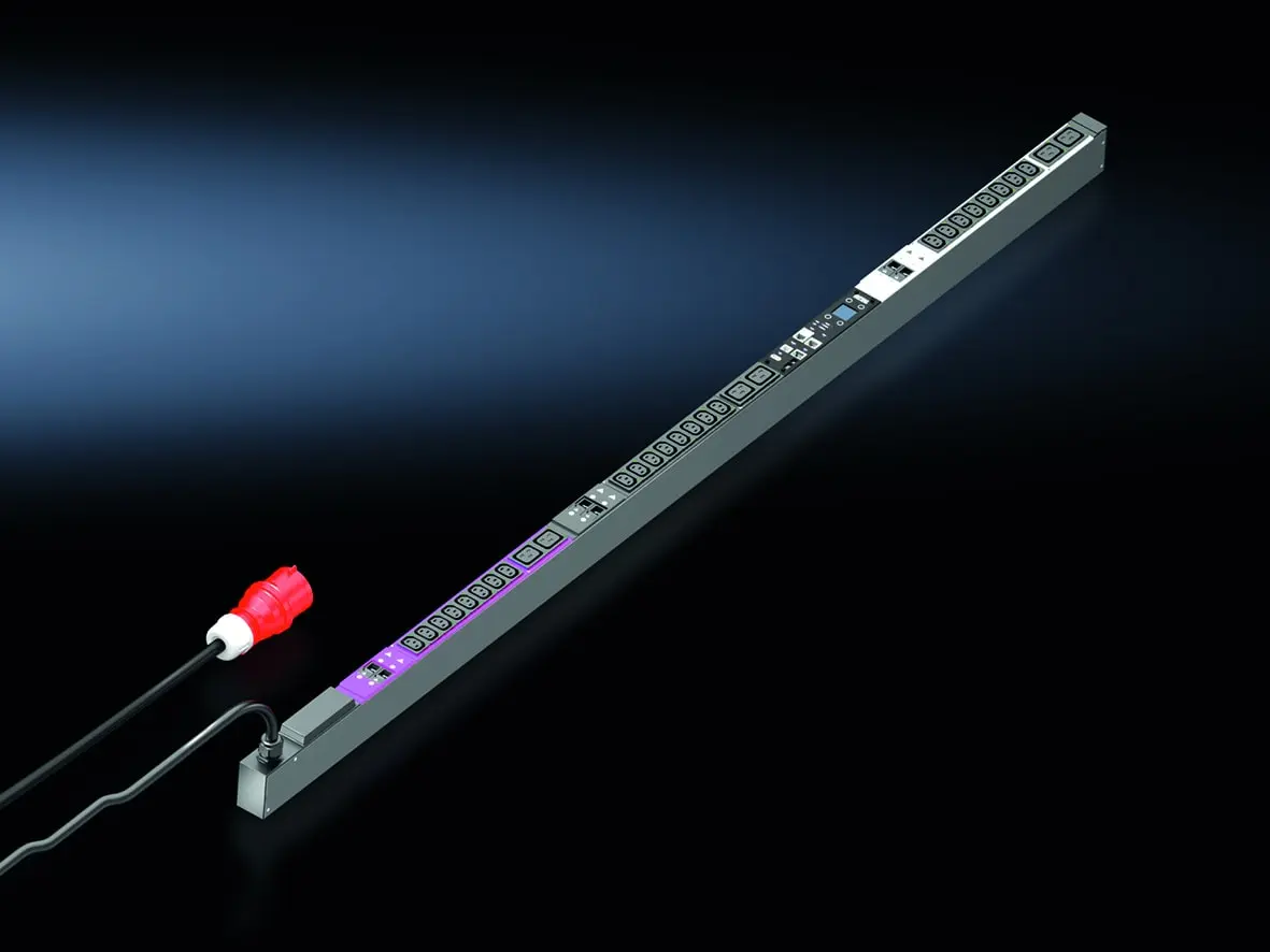 Produktfoto 1 von PDU managed, 32A/3P CEE 24xC13 + 6xC19