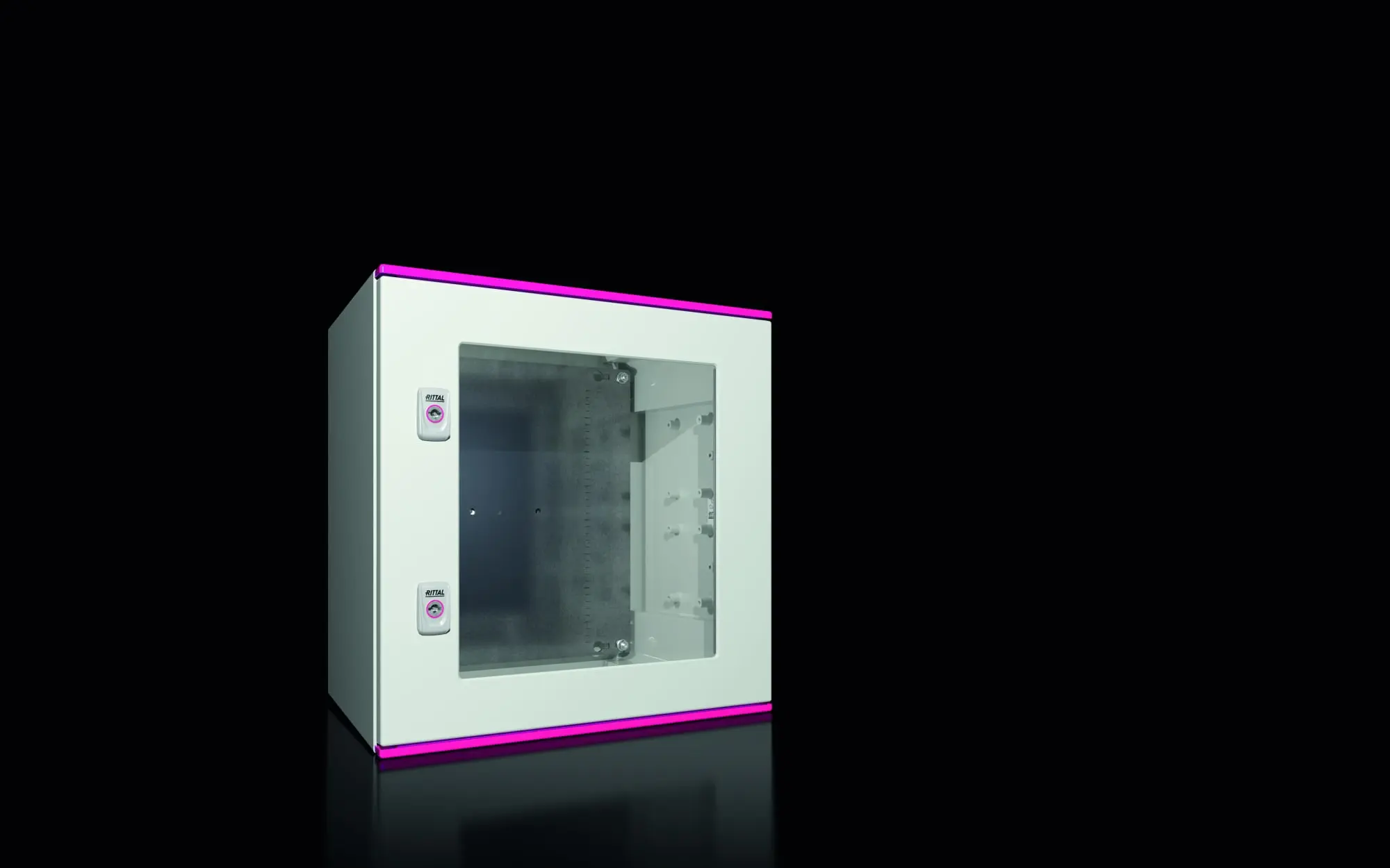 Produktfoto 1 von Kunststoff-Schaltschränke AX mit Sichtscheibe, BHT:500x500x300 mm