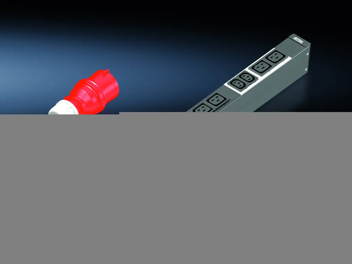 Produktfoto 1 von PDU Basic, Basis-Stromverteilung, 16A/3P CEE 6xC13 + 6xC19