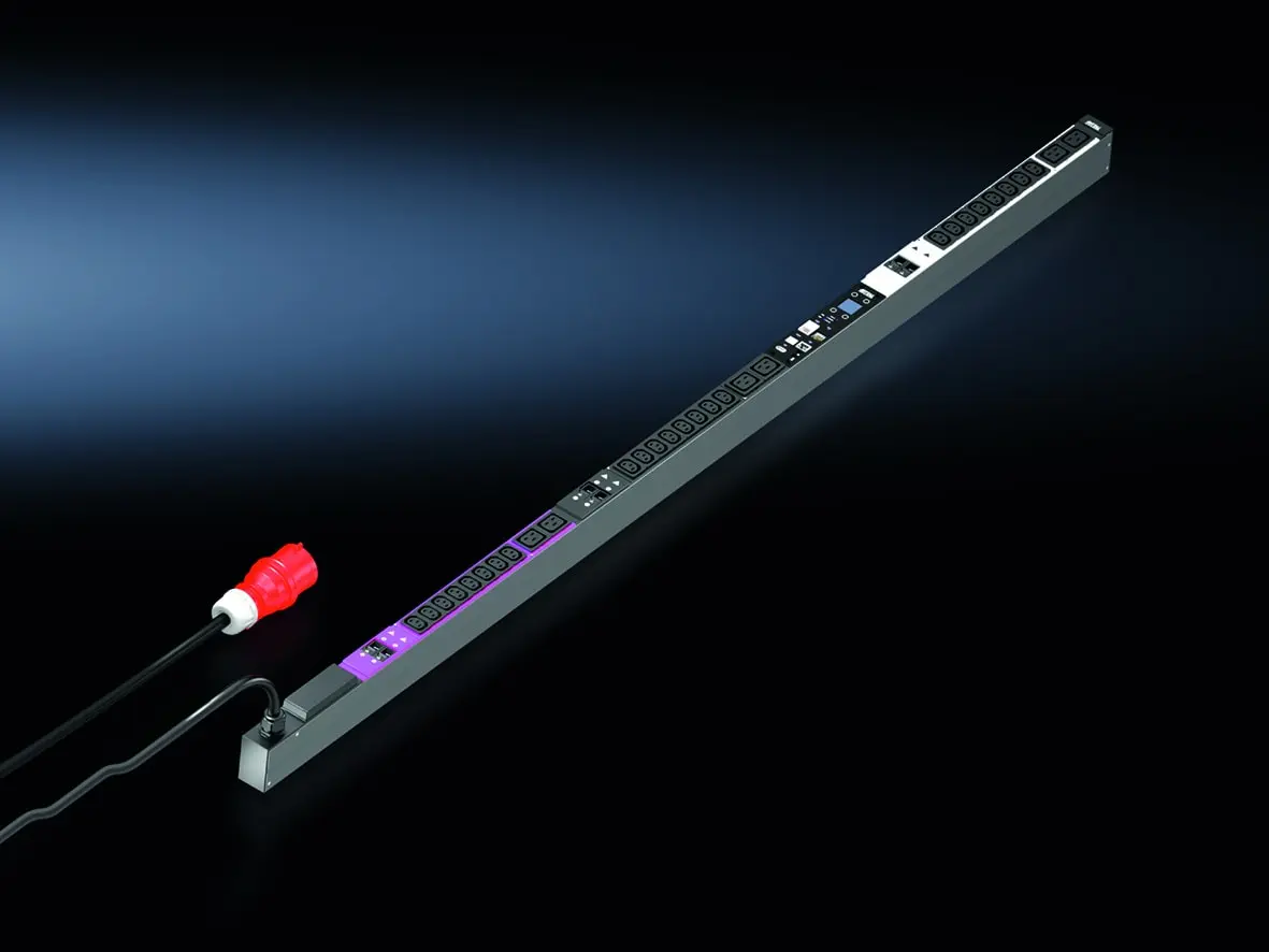 Produktfoto 1 von PDU metered, 32A/3P CEE 24xC13 + 6x C19