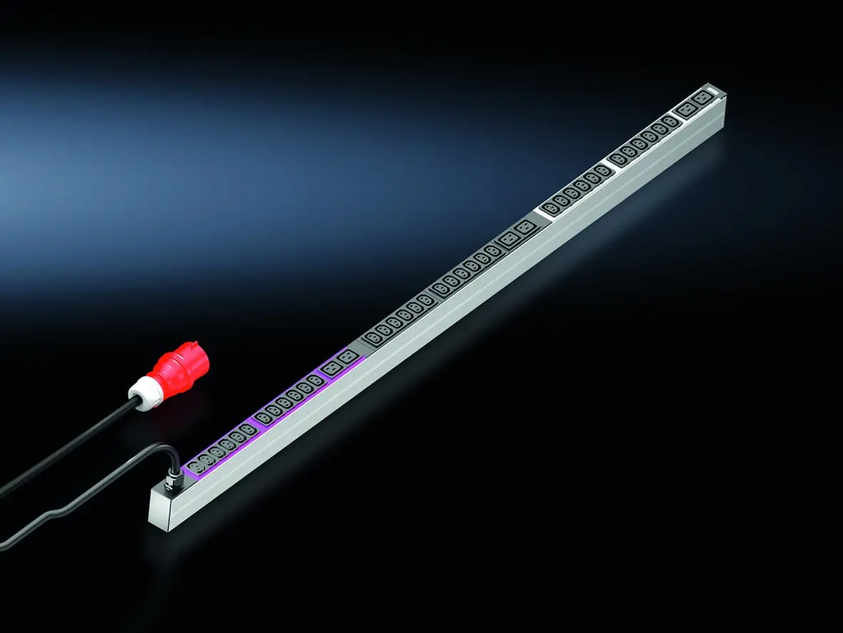 Produktfoto 1 von PDU Basic, Basis-Stromverteilung, 16A/1P CEE 36xC13 + 6x C19