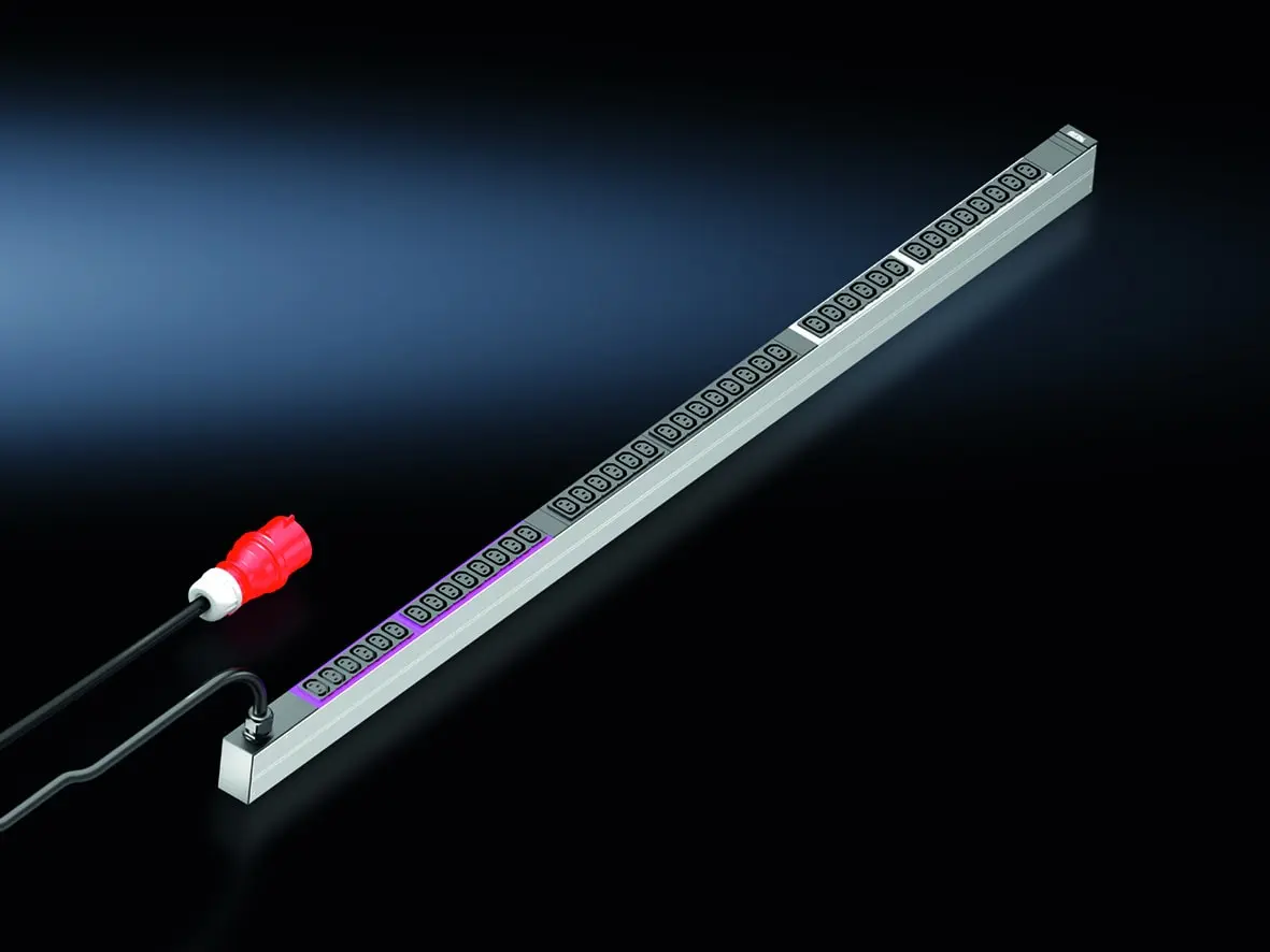 Produktfoto 1 von PDU Basic, Basis-Stromverteilung, 16A/3P CEE 42xC13