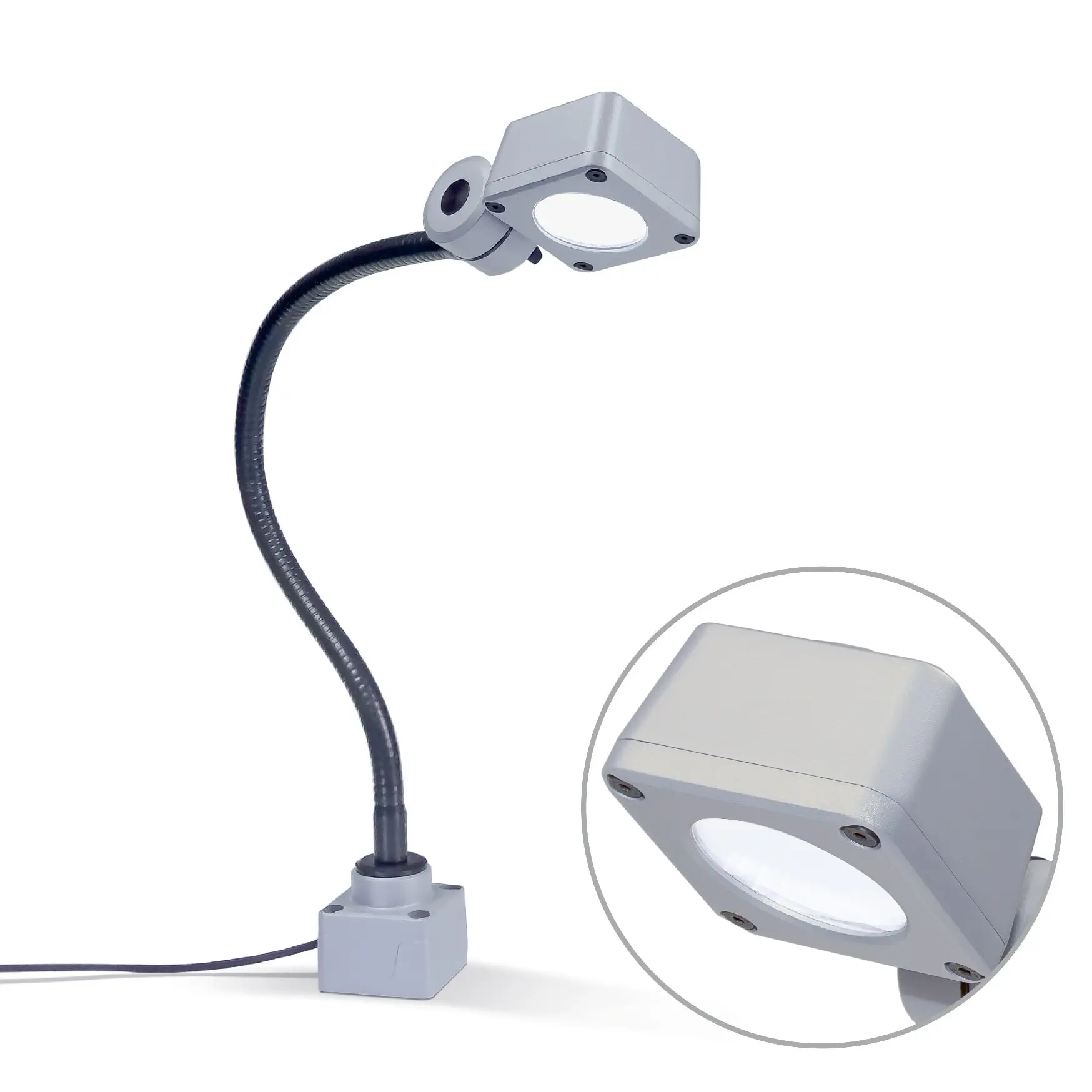 Produktfoto 1 von CENALED SPOT Flex-Arm 500mm Anschraubsockel Optik 30° 8,5W 24VDC