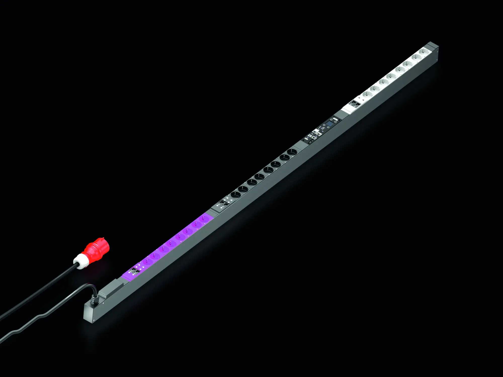 Produktfoto 1 von PDU switched, 32A/3P CEE 24xCEE7/3 Schuko