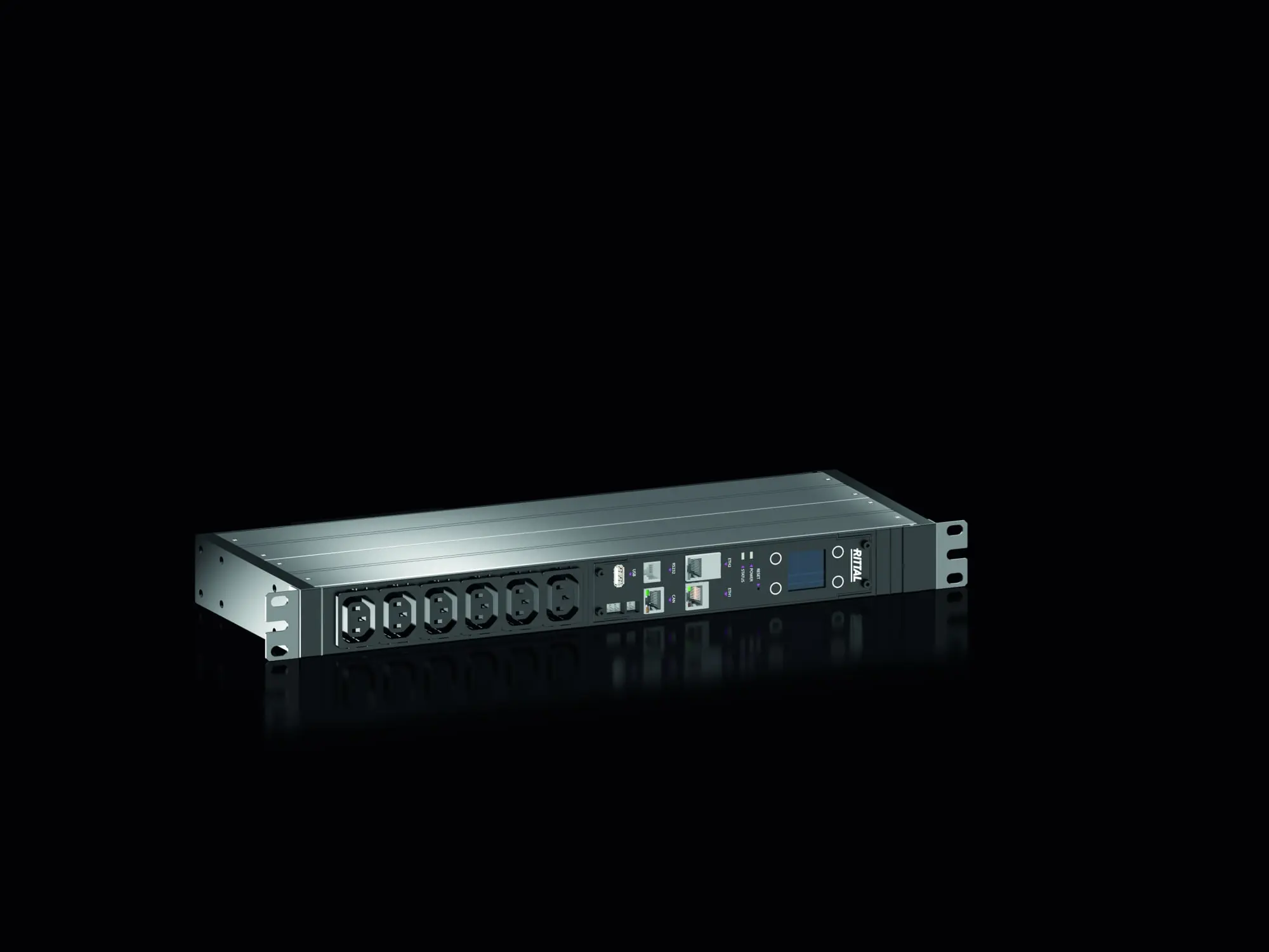 Produktfoto 1 von PDU metered, 16A/1P IEC-C20 6xC13 (19")