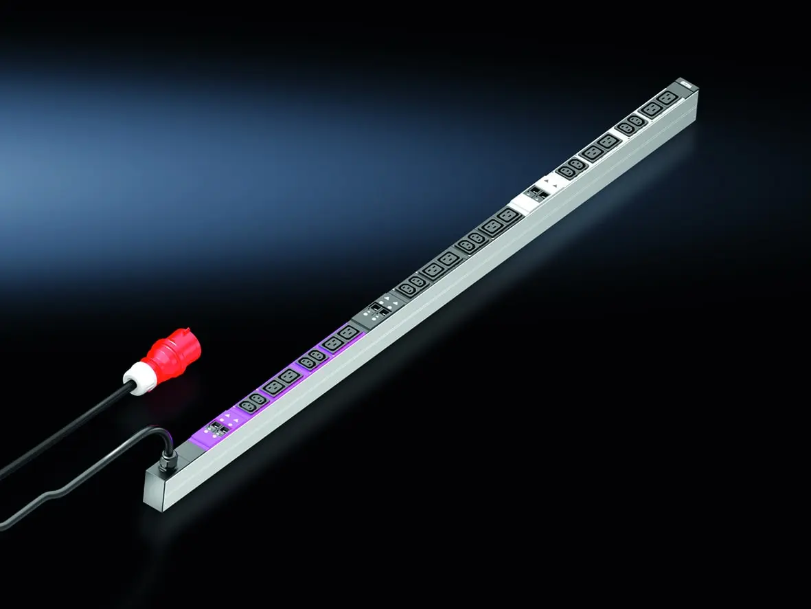 Produktfoto 1 von PDU Basic, Basis-Stromverteilung, 32A/3P CEE 12xC13 + 12x C19