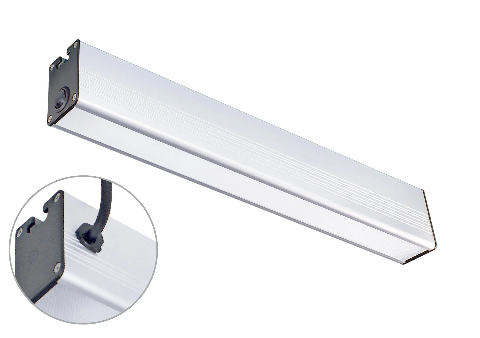 Produktfoto 1 von PROFILED 500mm Anschlussleitung 3m Winkelstecker Mikroprismen 220-240VAC