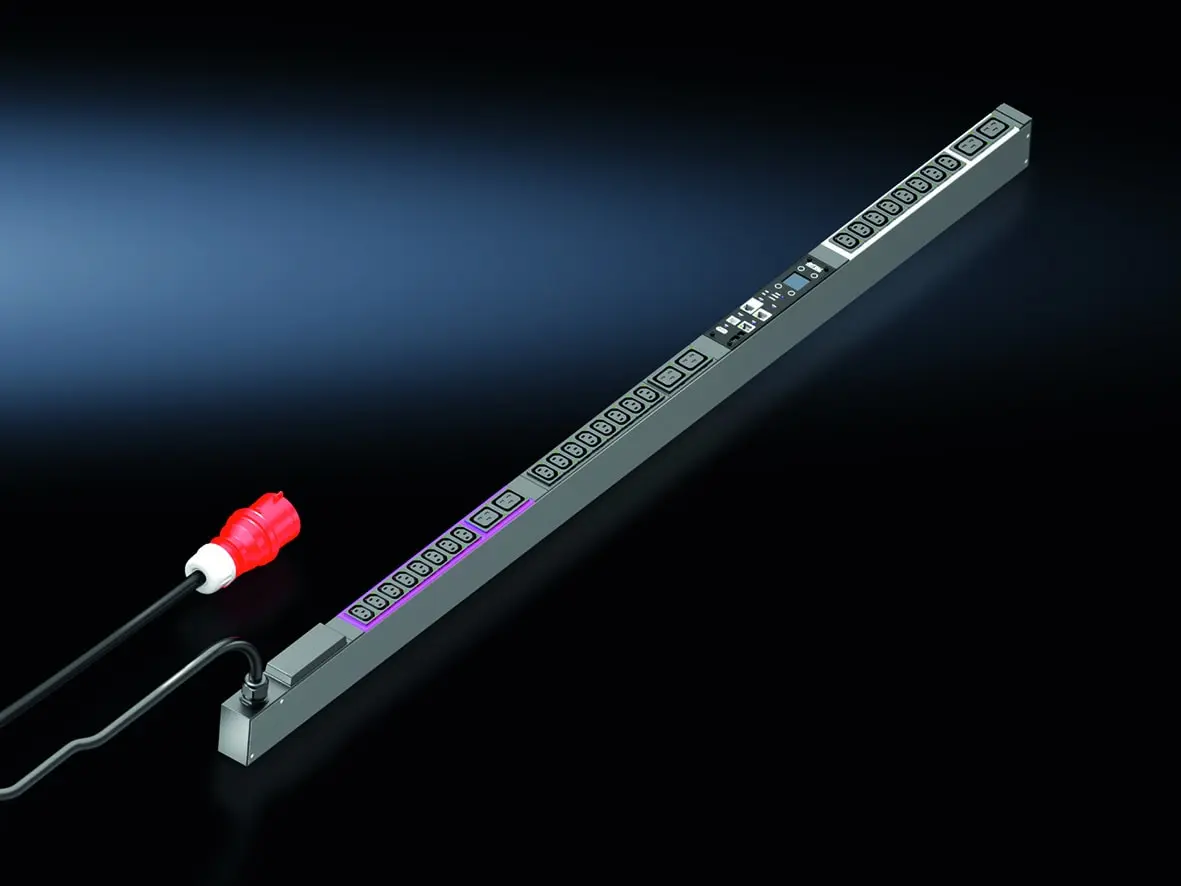 Produktfoto 1 von PDU managed, 16A/3P CEE 24xC13 + 6xC19