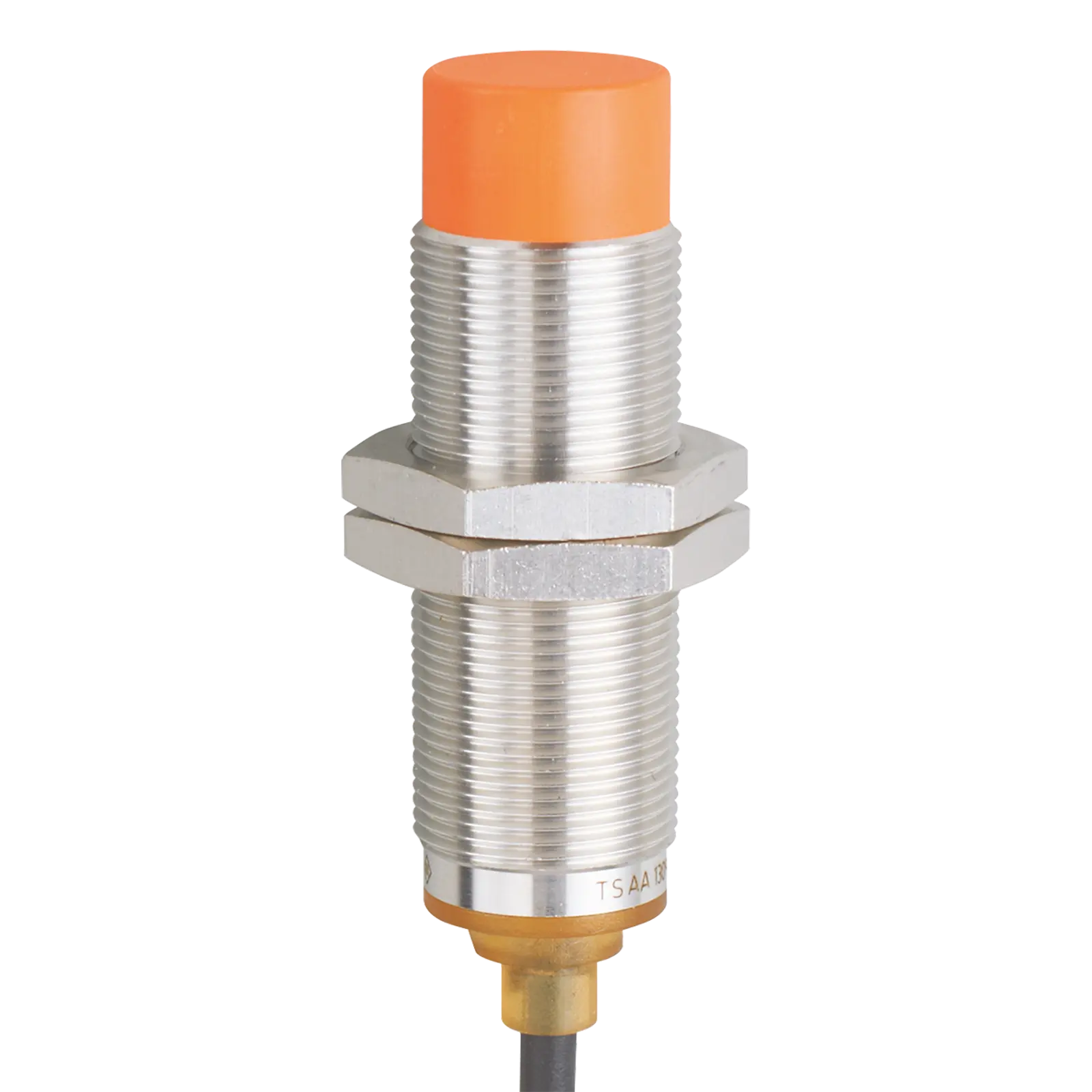 Produktfoto 1 von Ind.Sensor M18x1 L=60 Sn=12mm n.bündig S DC PNP 2m PUR IP65-69K 3L 300Hz