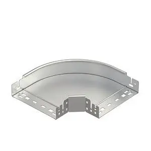 Produktfoto 1 von Bogen 90° mit Schnellverbindung 60x200, A4, 1.4571, 2B