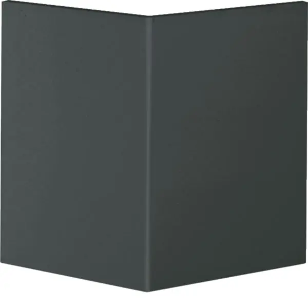 Produktfoto 1 von Außeneck-Abdeckung aus Kunststoff zu Brüstungskanal BR Oberteil 80mm gschwarz