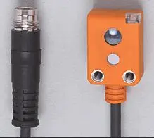 Produktfoto 1 von Reflexlichtschranke Rotlicht Hell NPN 1m IP65 0,2m PUR M8
