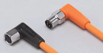 Produktfoto 1 von Verbindungskabel PNP 2m PVC Gehäuse PVC orange EPDM IP65/67-69K