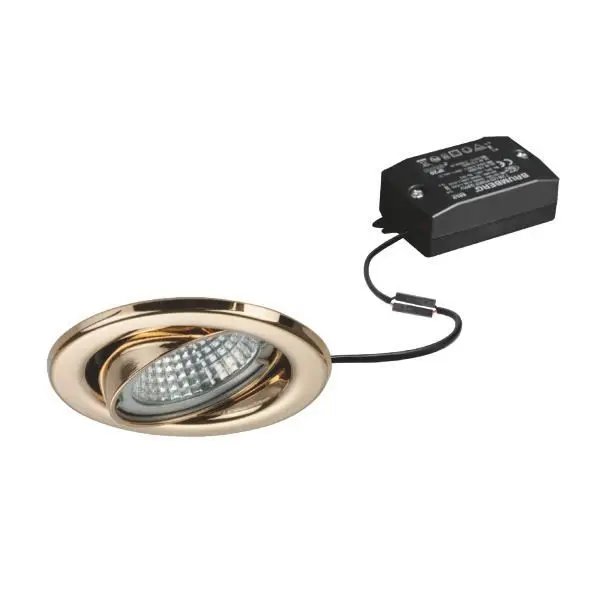 Produktfoto 1 von LED-Einbaustrahler 230V, 6W, 3000K,gold