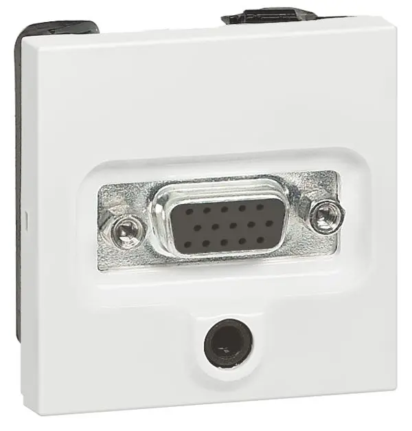 Produktfoto 1 von HD 15 + Jack 3,5mm Anschlusseinheit SK, Anschluss mittels Schraubklemmen