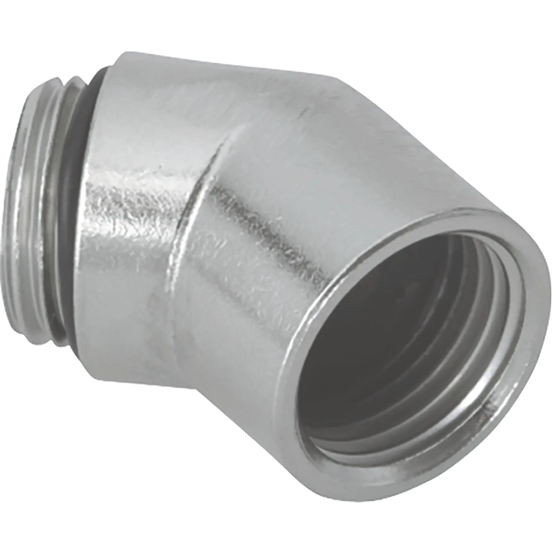 Produktfoto 1 von Winkel 45° Messing Innen-/Aussengewinde Anschlussgewinde M32x1.5 / M32x1.5