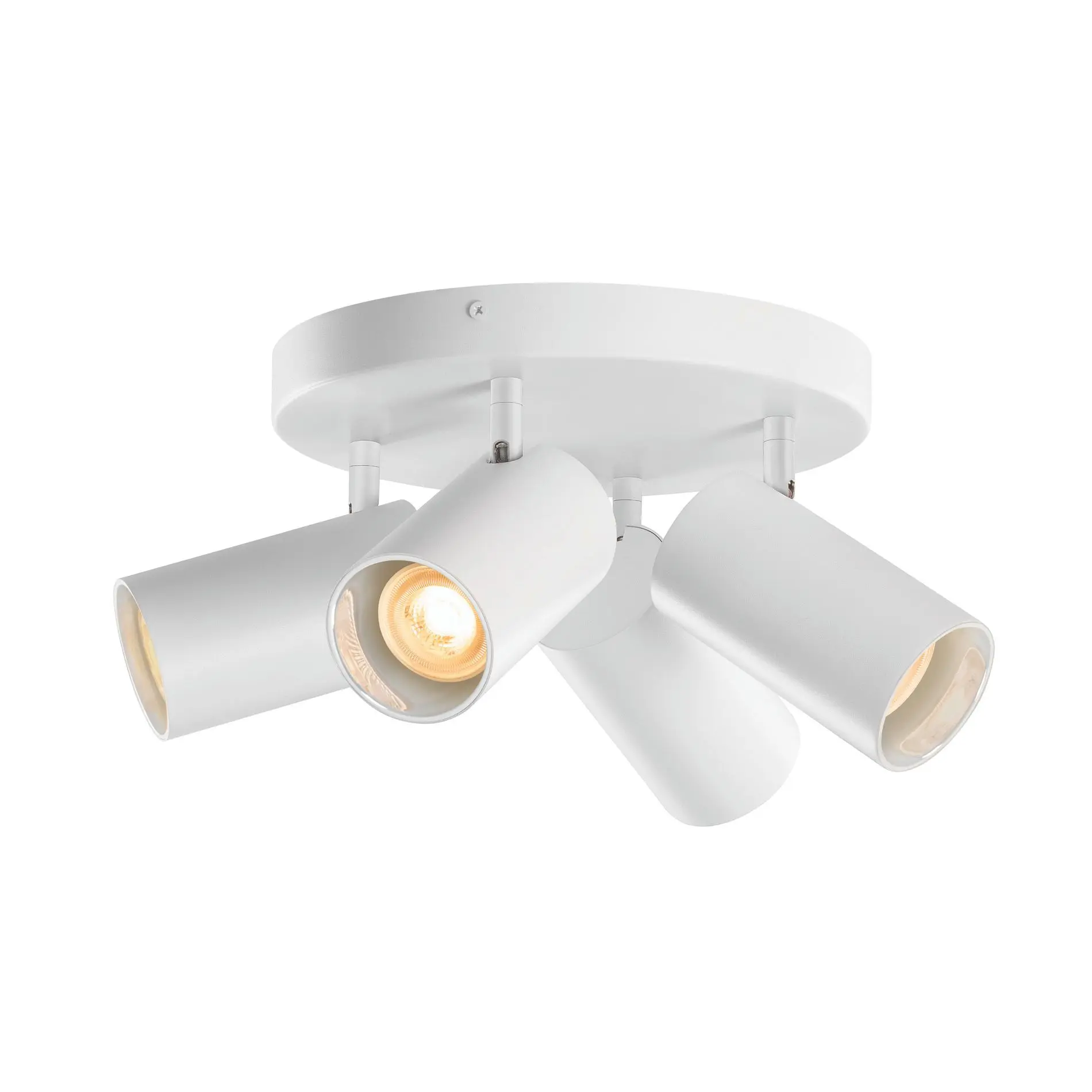 Produktfoto 1 von ASTO TUBE, Deckenaufbauleuchte, zylindr., GU10, 4x max. 10 W, ws