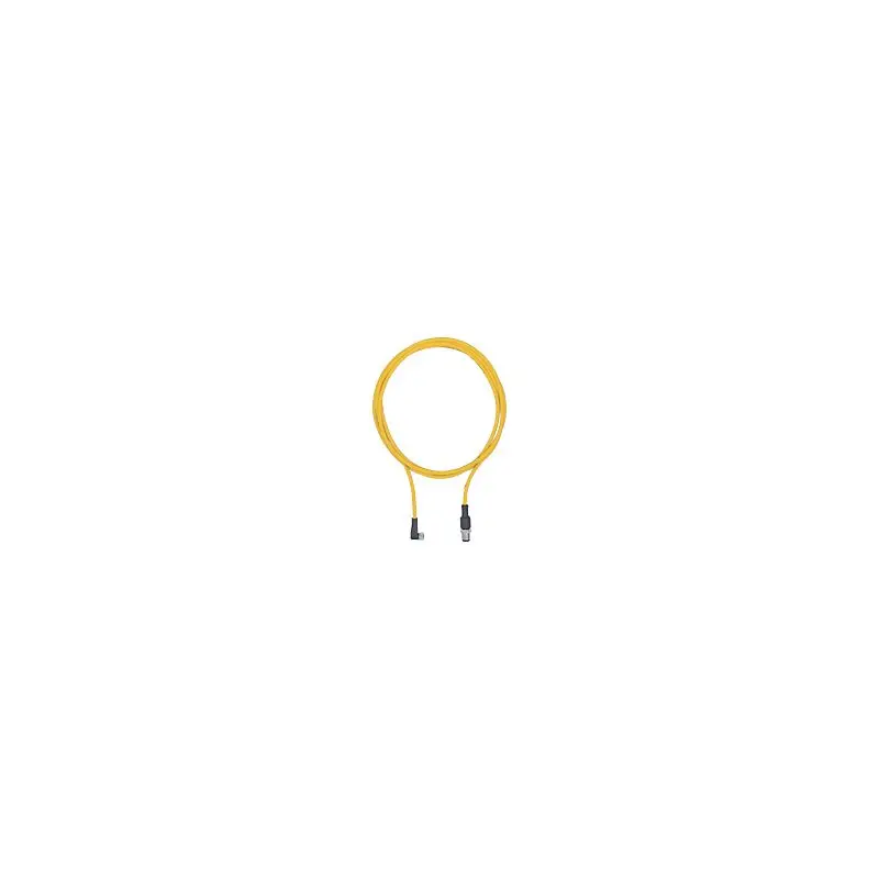 Produktfoto 1 von PSS67 Adapter cable M8af M12sm 2m Kabel gewinkelt Buchse/gerade Stecker