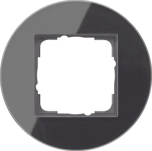 Produktfoto 1 von Abdeckrahmen 1f Gira Studio G Schwarz