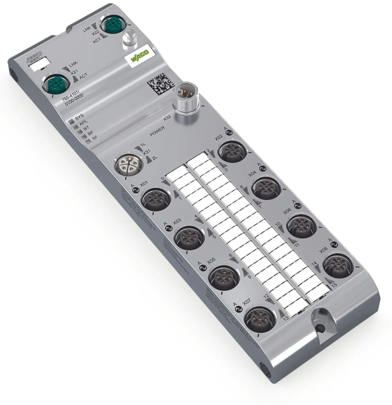 Produktfoto 1 von 8-Port-IO Link Master Class A,Profinet, DC 24 V / 2,0 A
