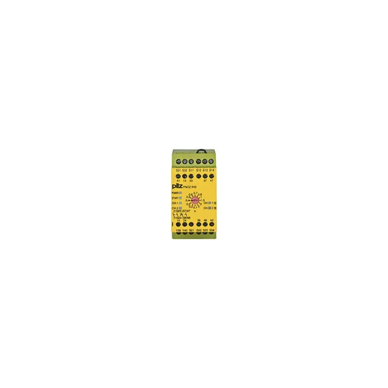Produktfoto 1 von PNOZ XV2 3/24VDC 2n/o 2n/o t Sicherheitsschaltgerät