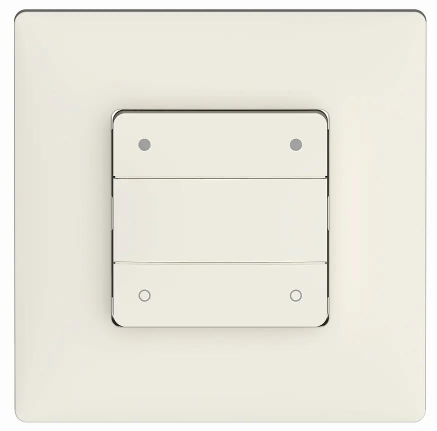 Produktfoto 1 von 4-fach Tastermodul inklusive Temperatursensor für KNX/LUXORliving