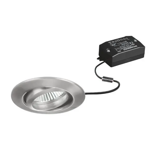 Produktfoto 1 von LED-Einbaustrahler 230V,6,3000K,chrom matt