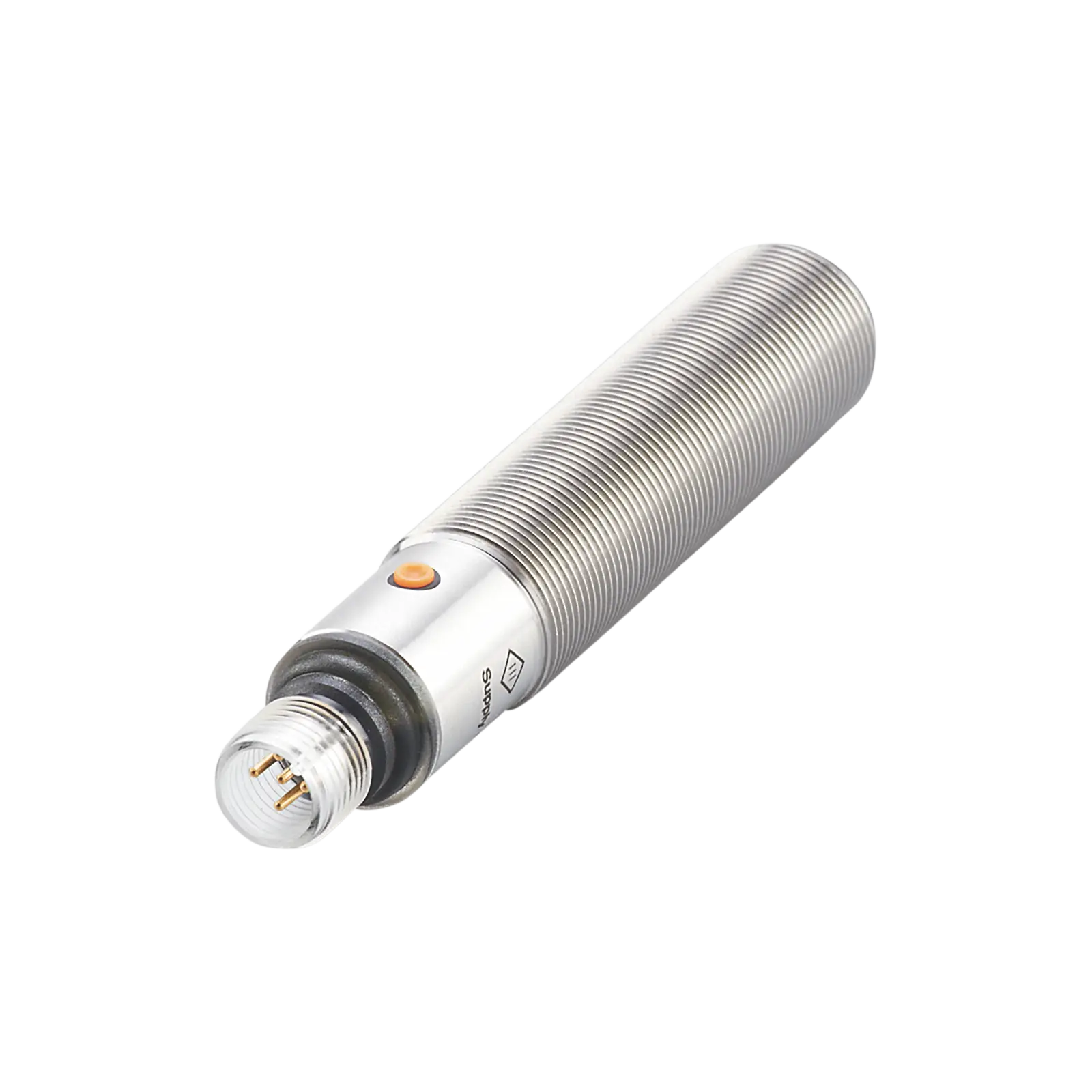 Produktfoto 1 von Ultraschallreflextaster M18x1 L=97,5 Sn=150-1600 S/Ö DC PNP M12 IP67