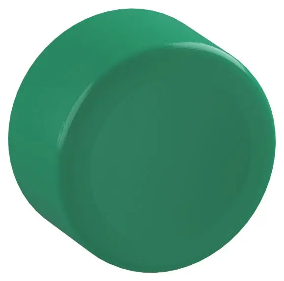 Produktfoto 1 von 080CPV Schutzabdeckung Gummi grün für flache Tasten