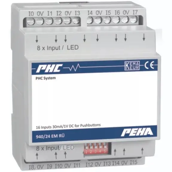 Produktfoto 1 von Eingangsmodul 24 V DC 16 Rückmeldungen