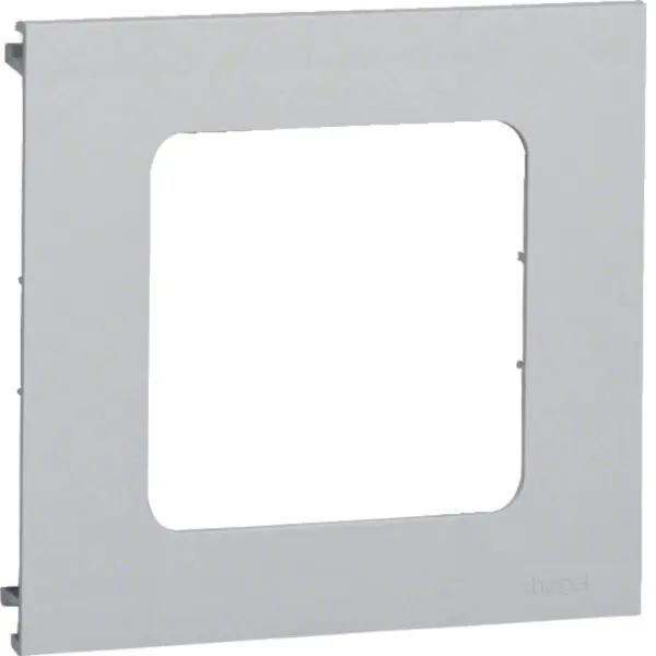 Produktfoto 1 von Blende 1f R7 für UP-Einsatz mit Rahmen PVC zu BR Oberteil 120mm lichtgrau