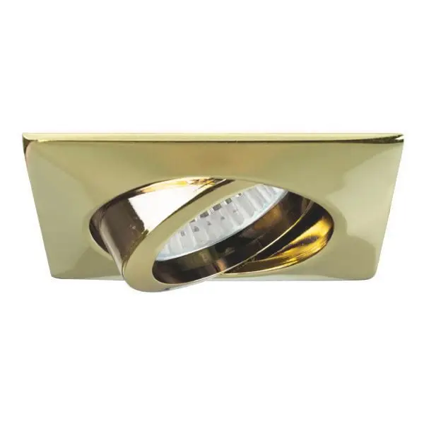 Produktfoto 1 von NV-Einbaustrahler GX5,3/50W, gold