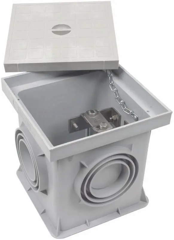 Produktfoto 1 von UF-Trennstellenkasten Kunststoff 197x197x204mm mit Trennstelle