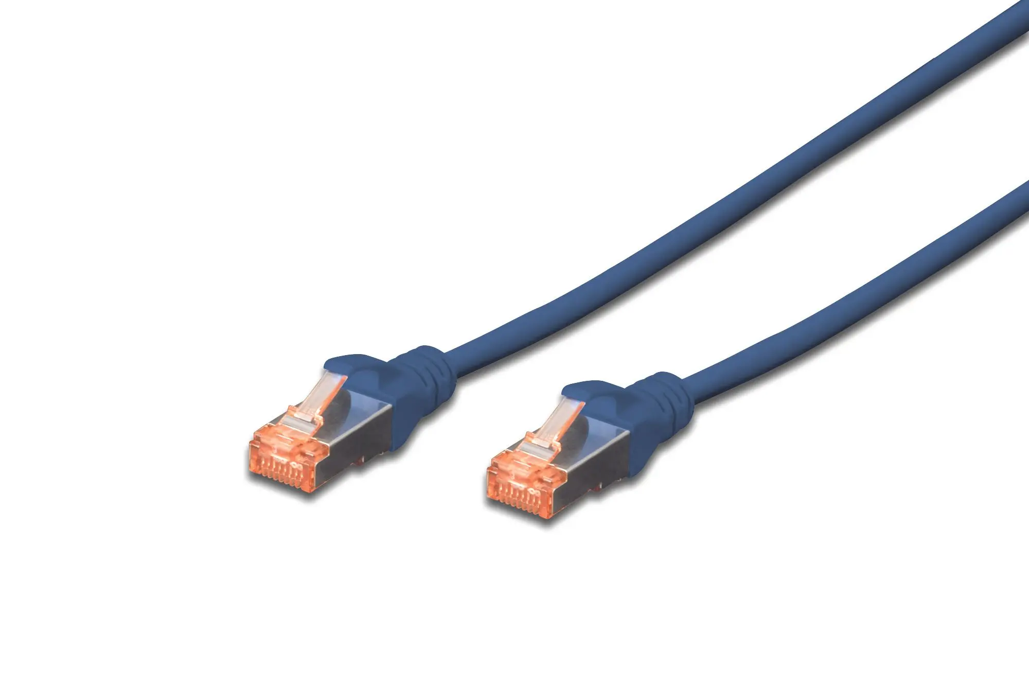 Produktfoto 1 von CAT 6 S-FTP Patchkabel Cu LSZH AWG 27/7 Länge 1m blau