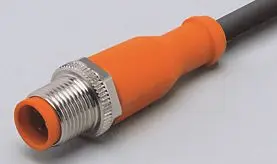 Produktfoto 1 von Anschlusskabel m.Stecker <250VAC 3m PUR Geh. TPU orange IP65/67-69K