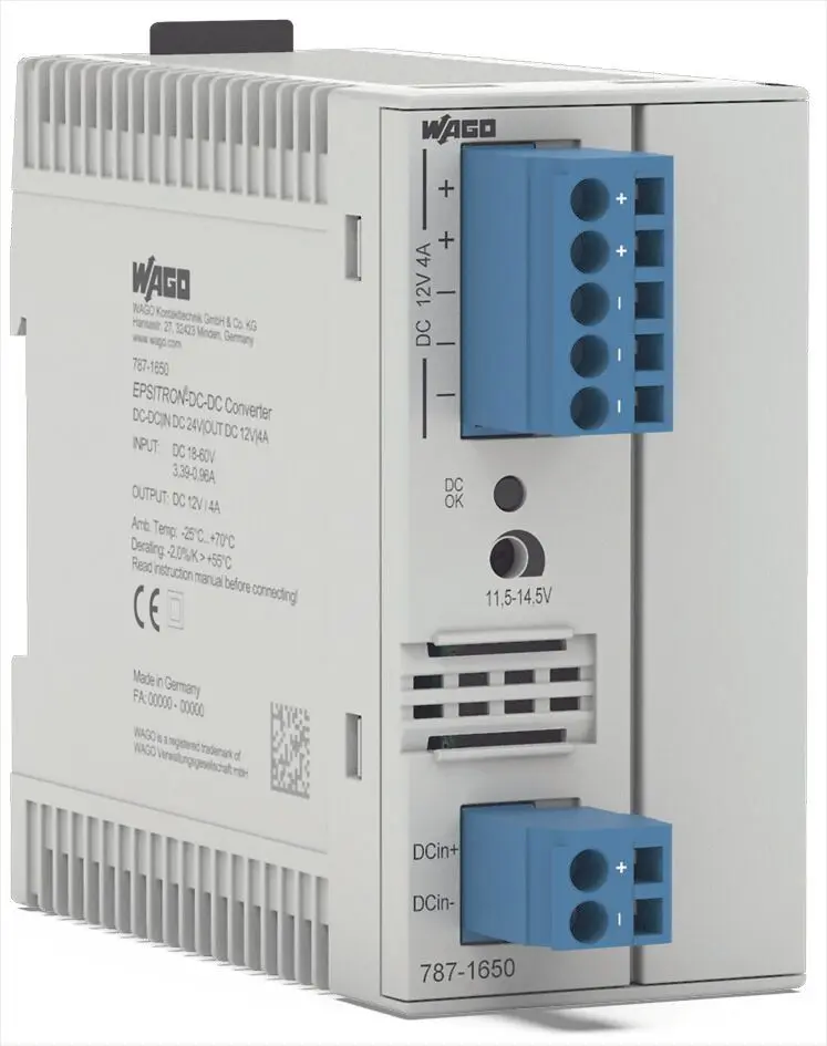 Produktfoto 1 von DC-DC-Wandler,Eingangsspannung DC 24 V,Ausgangsspannung DC 12 V