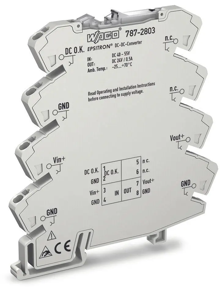 Produktfoto 1 von DC-DC-Wandler,Eingangsspannung DC 48 V,Ausgangsspannung DC 24 V