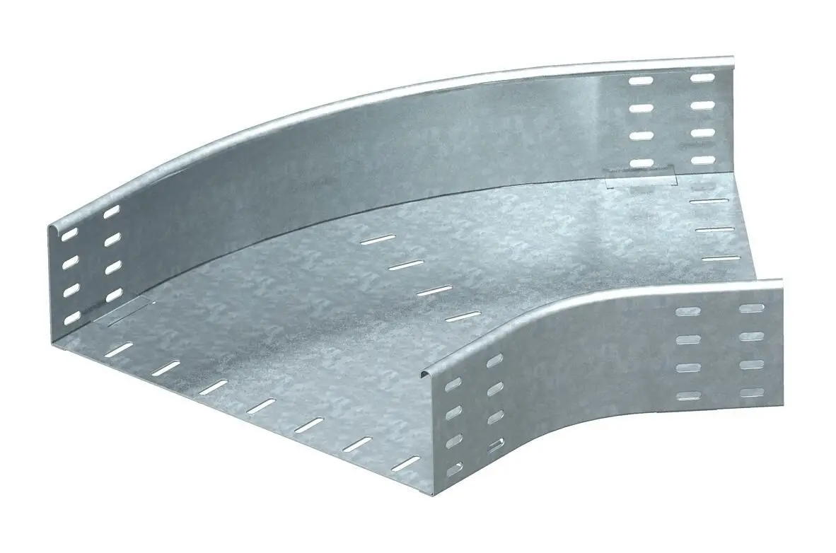 Produktfoto 1 von Bogen 45° horizontal, runde Bauform 110x550, St, FT