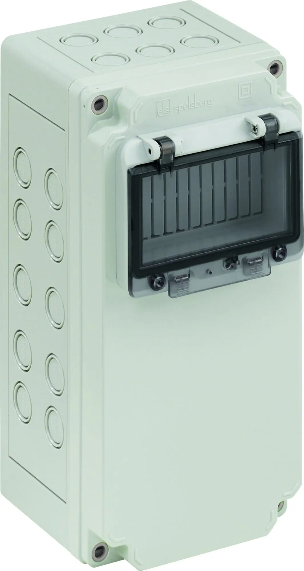 Produktfoto 1 von Automatengehäuse 1-reihig 1x PE/N Klemme IP54